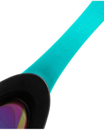 Okulary pływackie treningowe Arena Cobra Ultra Swipe Mirror Emerald Peacock