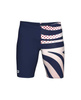 Kąpielówki męskie Arena Men's Multi Stripes Swim Jammer Navy White Multi