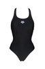Strój kąpielowy damski jednoczęściowy Arena Women's Icons Team Fit Racer Back One Piece Black