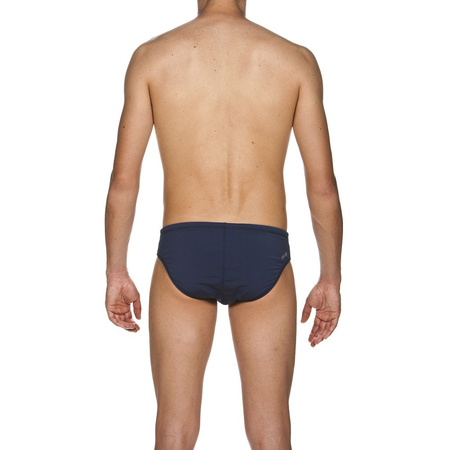 Kąpielówki slipy męskie Arena Men's Solid Brief Navy White