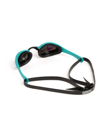 Okulary pływackie treningowe Arena Cobra Ultra Swipe Mirror Emerald Peacock