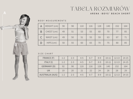 Kąpielówki szorty chłopięce Arena Boy's Water Prints Beach Boxer Ao Junior Dark Purple Multi