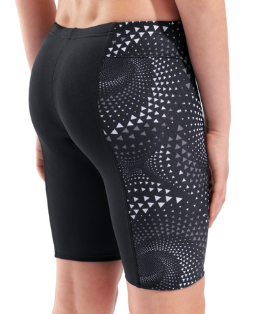 Kąpielówki chłopięce Arena Boy's Fireflow Swim Jammer Black Team Black