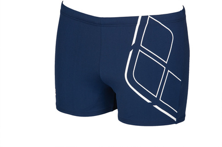 Kąpielówki bokserki męskie Arena Men's Essentials Short Navy-White
