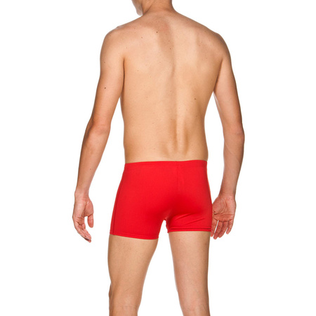 Kąpielówki męskie bokserki Arena Men's Solid Short Red White