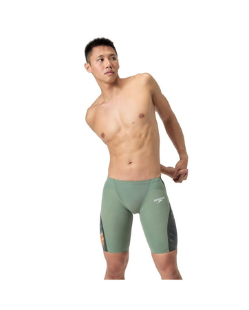 Strój startowy pływacki męski Speedo Lzr Intent 2.0 Green Orange