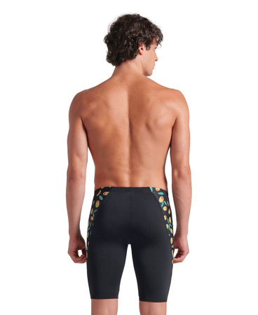 Kąpielówki jammery męskie Arena Men's Olives Swim Jammer Black Multi