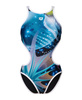 Damski strój kąpielowy na basen jednoczęściowy kostium One Arena Blue