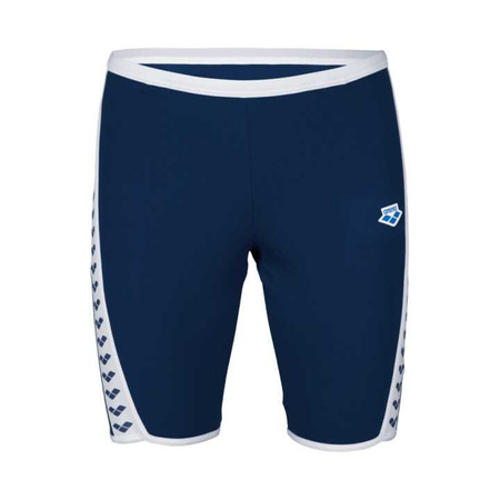 Spodenki kąpielowe męskie Arena Men Icons Swim Jammer Solid Navy White