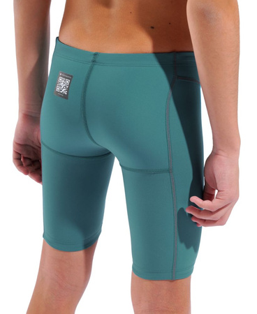 Chłopięcy strój startowy Arena Boy's Junior Powerskin Impulso Jammer Biscay Bay