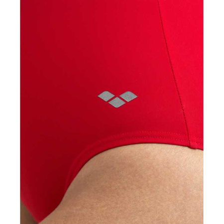 Strój kąpielowy damski Arena Women's Bodylift Elisabetta U Back Red Peonia Red Rose Violet