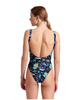 Strój kąpielowy damski Arena Women's Naito Fun Planet U Back Black Multi