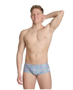 Kąpielówki męskie Arena Men's Starfish Low Waist Swim Short White Multi