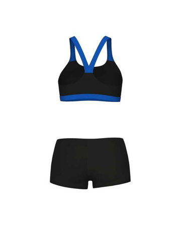 Strój kąpielowy damski Arena Women's Dive Bikini Energy Back Black Blue China