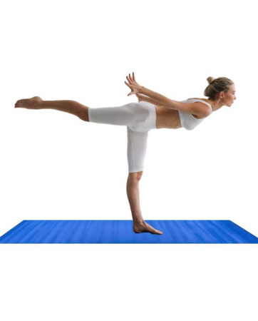 Mata do ćwiczeń jogi Aqua-Sport Powerstrech Yoga Pro