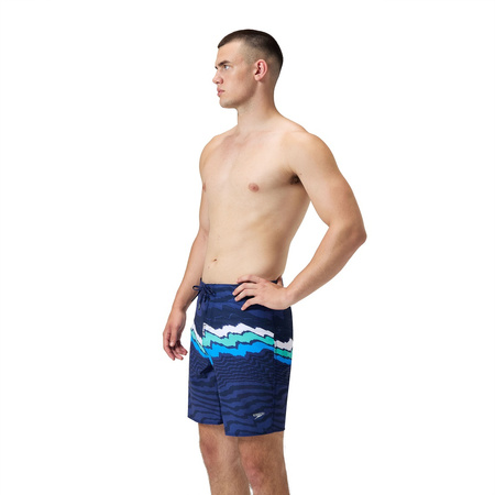 Szorty kąpielowe męskie Arena Men's Stripe Flex Board Short Navy 