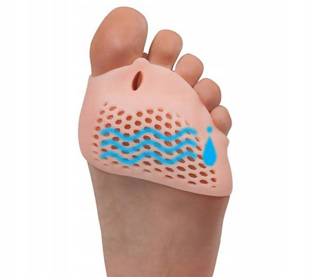 Opaska na haluksy separator żelowy na 5 palców