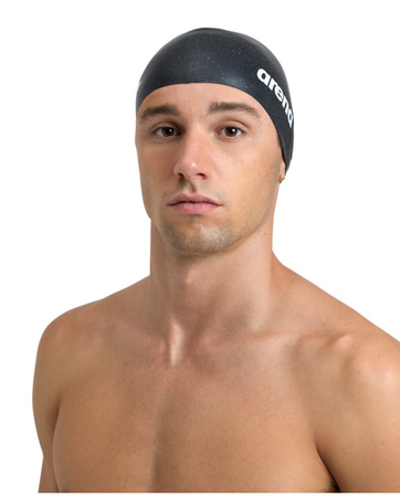 Czepek pływacki na basen Arena Silicone Cap Black Multi
