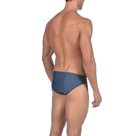 Kąpielówki męskie slipy Arena Men's Serome Evo Brief Shark Yellow Star