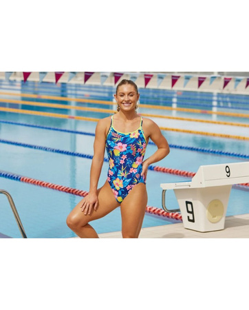 Strój kąpielowy damski Funkita Ladies Diamond Back In Bloom