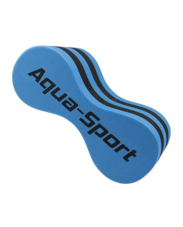 Deska pullbuoy treningowa do pływania Aqua-Sport PullBouy Black Blue