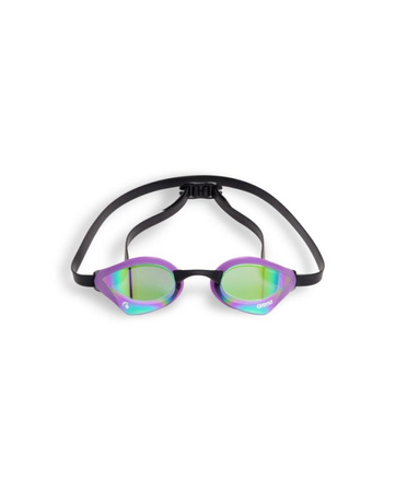 Okulary pływackie Arena Cobra Core Swipe Mirror Emerald Plum Black