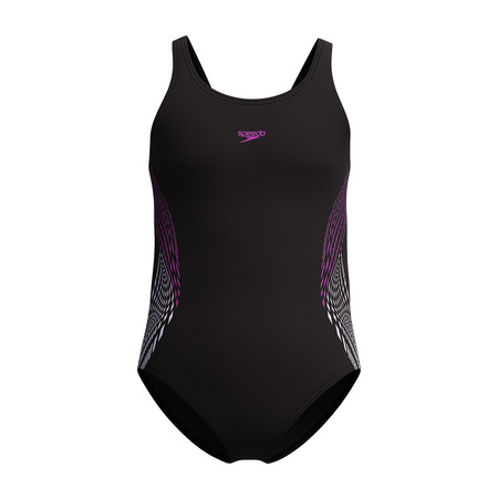 Strój kąpielowy dla dziewczynki treningowy Speedo Placement Muscleback