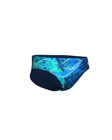 Kąpielówki slipy męskie Arena Men's Funny Spot Briefs Navy Multi