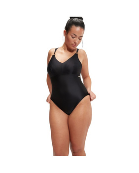 Strój kąpielowy damski Speedo Spdscu Strppy Af Black