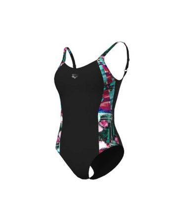 Strój kąpielowy damski Arena Women's Bodylift U Back Black Multi