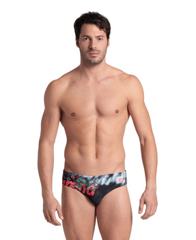 ARENA STROJE PŁYWACKIE MEN'S SPLASH POINT BRIEFS BLACK 007204/500 D7 95
