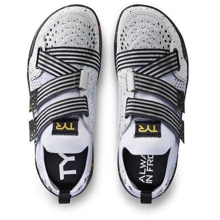 Buty treningowe unisex na siłownię TYR DropZero Barefoot White Black