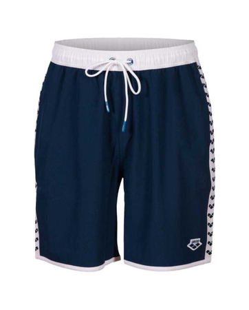 Spodenki szorty Arena Icons Team Stripe Unisex Bermuda Navy White