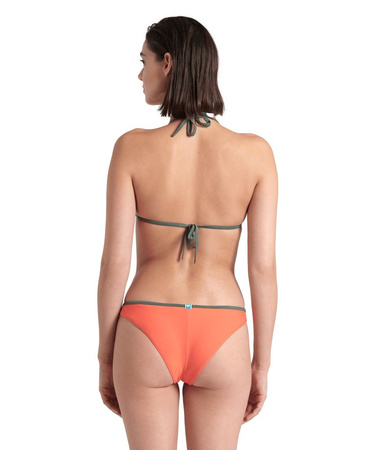 Strój kąpielowy damski Arena Women's Profile String Bikini Triangle Calypso Coral Sage