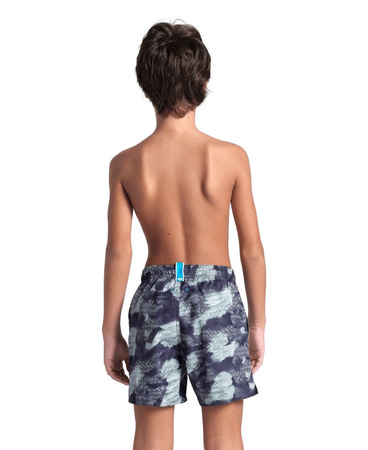 Spodenki szorty chłopięce Arena Boy's Beach Boxer Asphalt Multi