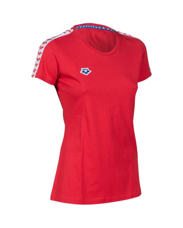Koszulka damska Arena Women's T-shirt Team Icons Red White Red