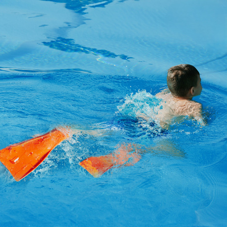 Płetwy treningowe długie pływackie na basen unisex Flipper Orange