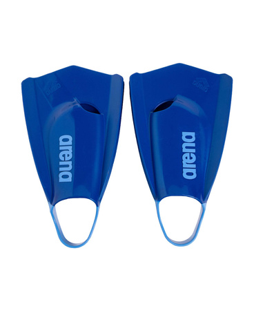 Krótkie płetwy treningowe basen unisex pływanie Arena Powerfin Pro II Blue