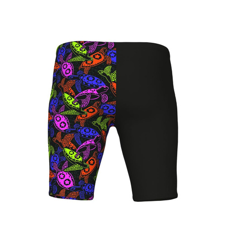 Kąpielówki spodenki męskie Arena Men's Sea Turtles Swim Jammer Black Multi