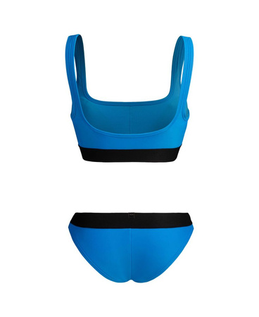 Strój kąpielowy damski dwuczęściowy Arena Women's Logo Tape Bikini Bralette Blue China