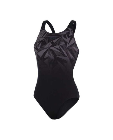 Strój kąpielowy damski Speedo Hyperboom Placement Black Grey