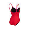 Strój kąpielowy damski Arena Women's Bodylift Elisabetta U Back Red Peonia Red Rose Violet