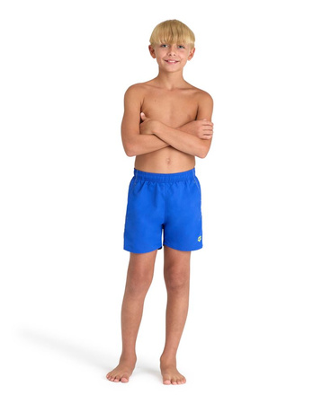 Spodenki szorty chłopięce Arena Boy's Junior Beach Boxer Neon Blue Soft Green