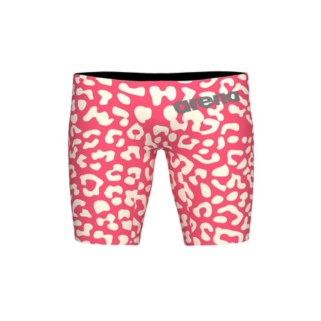 Strój startowy męski Arena Men's Powerskin Carbon Air2 Le Jammer Leopard Geranium