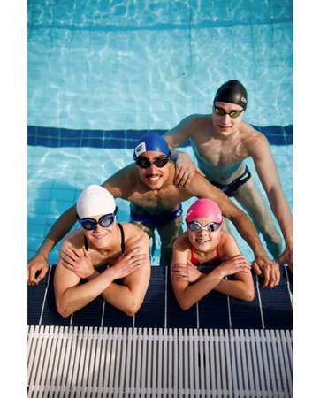 Okulary pływackie dla dzieci junior Arena Spider Mirror Silver Mint Black