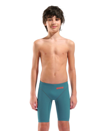 Chłopięcy strój startowy Arena Boy's Junior Powerskin Impulso Jammer Biscay Bay