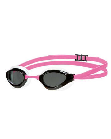 Okulary pływackie na basen Arena Python Smoke White Fuchsia One Size