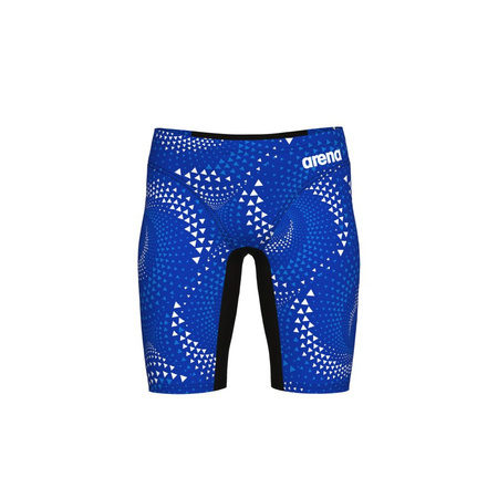 Kąpielówki chłopięce Arena Boy's Fireflow Swim Jammer Black Team Royal