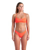Damski strój kąpielowy dwuczęściowy na basen bikini Arena Bandeau Orange