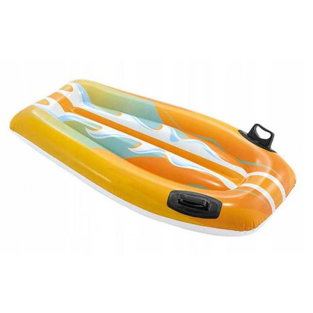 Materac do pływania z uchwytami dla dzieci deska 112x62cm 6Lat+